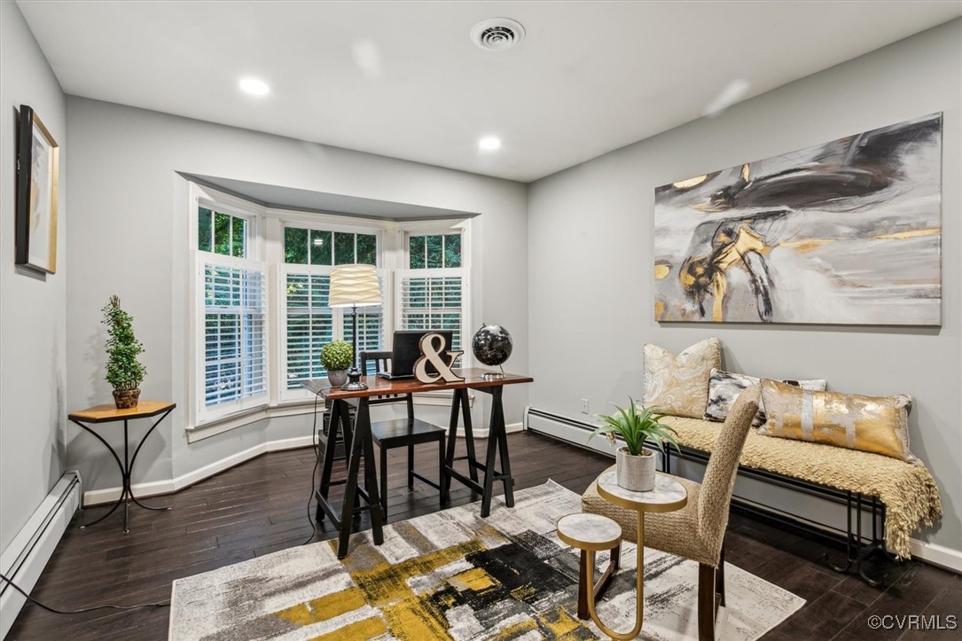 4704 Lady Slipper Path Williamsburg, VA 23188 - Photo 3 of 50 a view of a dining room with furniture window and wooden floor