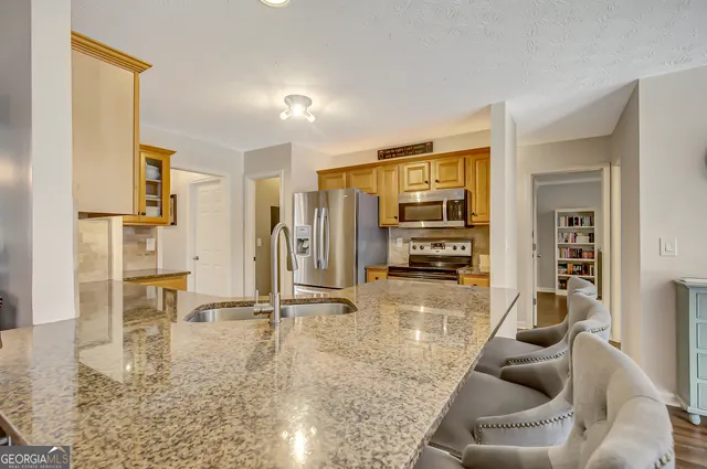 a view of a living room