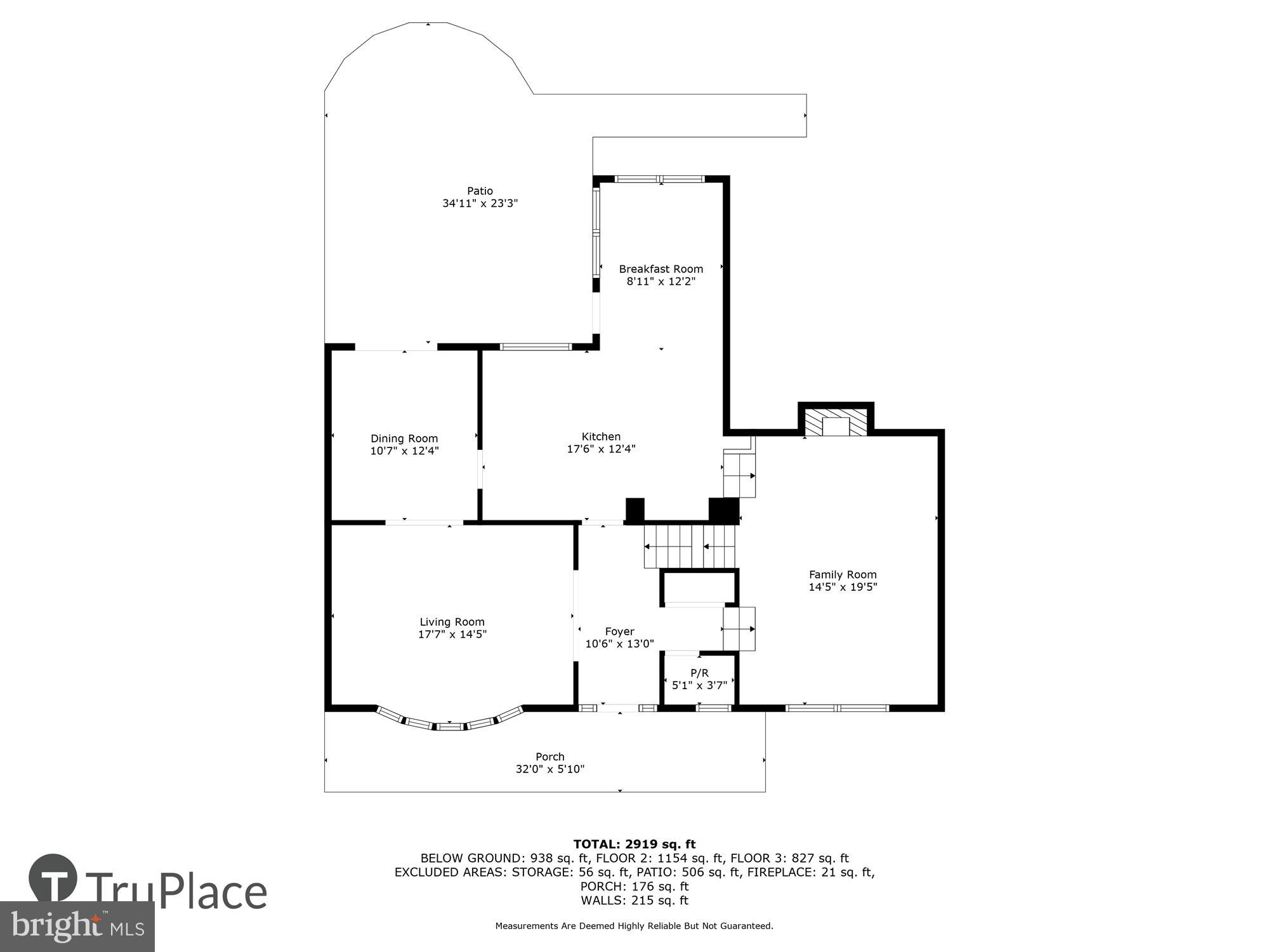 11729 Lovejoy Street Silver Spring, MD 20902 - Photo 54 of 56 Main Level Floor Plan