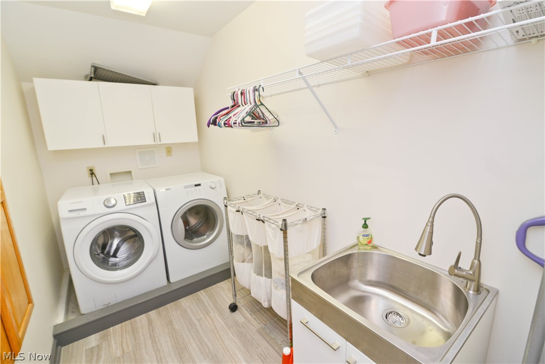 3739 Niles Carver Road Mineral Ridge, OH 44440 - Photo 21 of 32 Laundry on second floor off Master Bedroom.