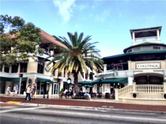3339 Virginia Street, Unit 124 Miami, FL 33133 - Photo 3 of 4 a view of a building and a people on a street