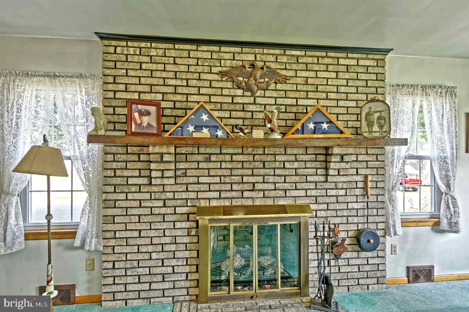 138 Eaton Road Pennsville, NJ 08070 - Photo 7 of 29 Natural Gas Fireplace in Living Room