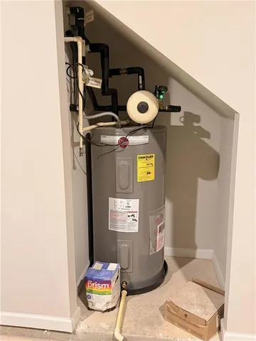 a view of potted plant in a window