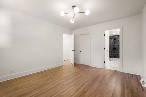 wooden floor in an empty room