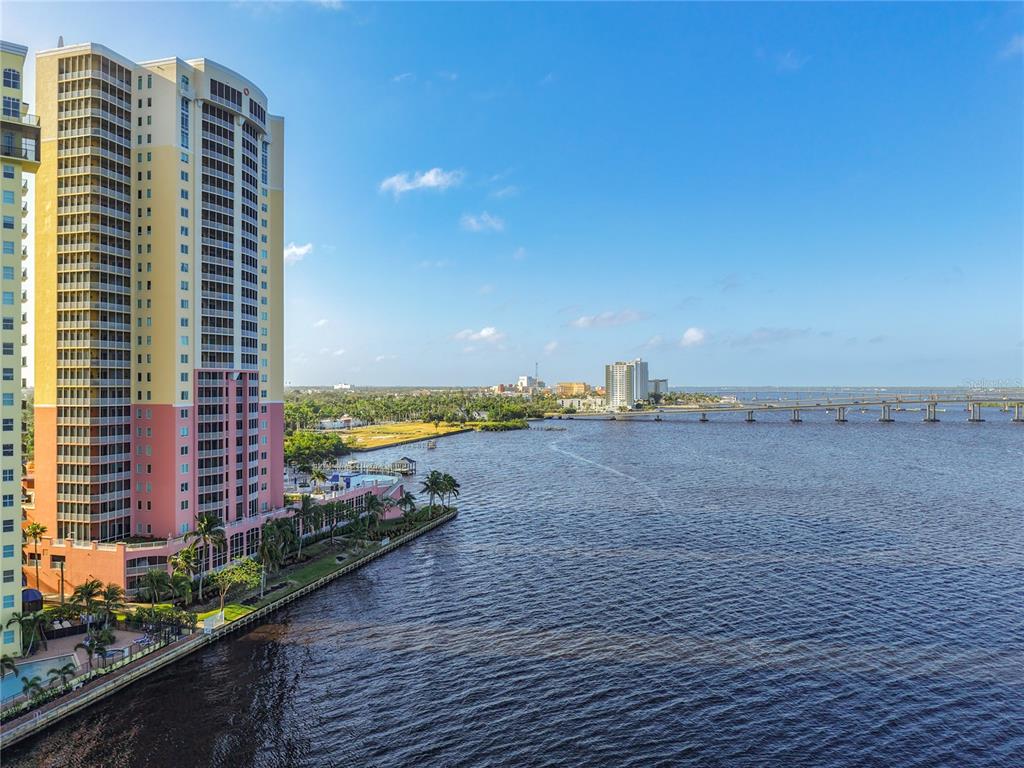 2745 First Street, Unit 111 Fort Myers, FL 33916 - Photo 76 of 79 a view of a city from a terrace