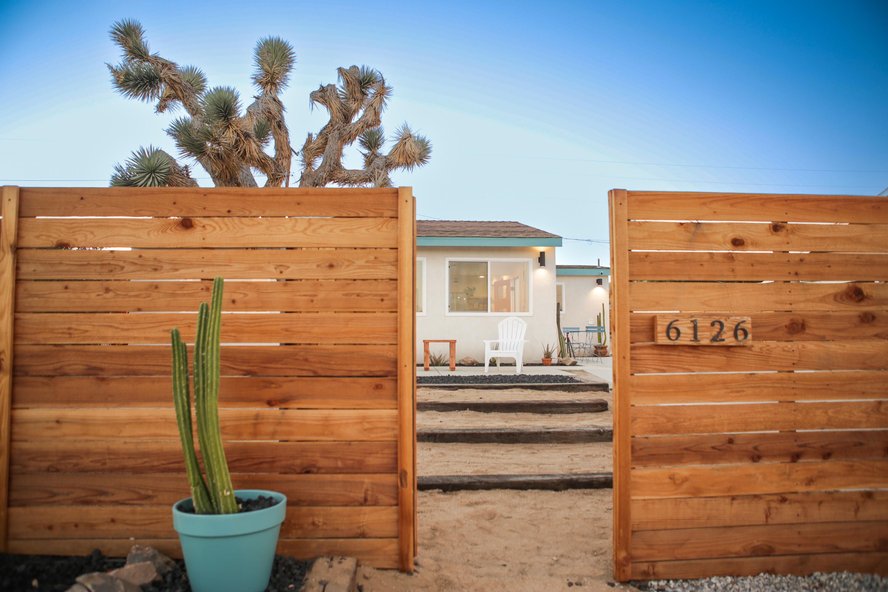 6126 Panorama Road Joshua Tree, CA 92252 - Photo 3 of 31 a view of door with two chair