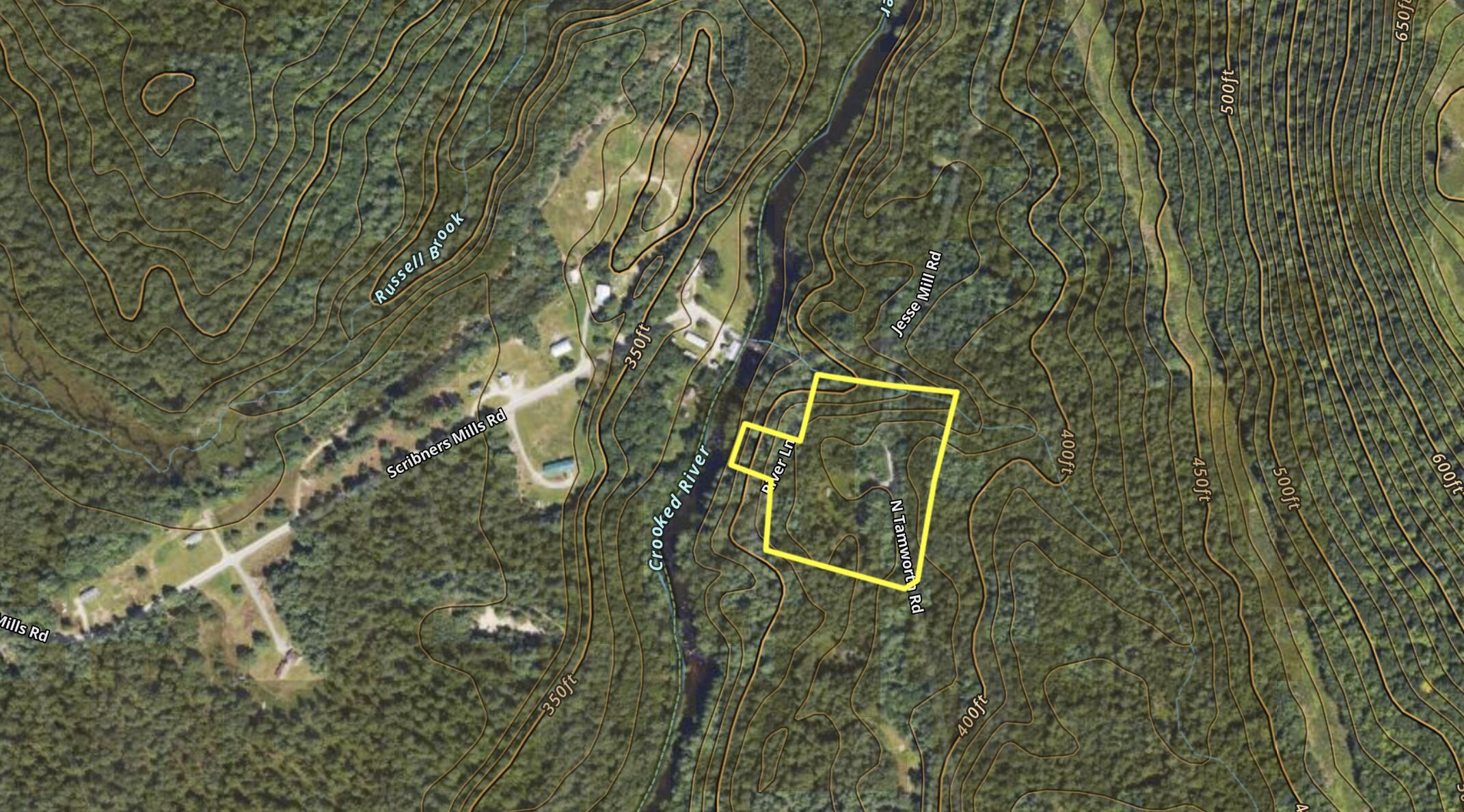 Lot #10 North Tamworth Road Otisfield, ME 04270 - Photo 1 of 8 map 2