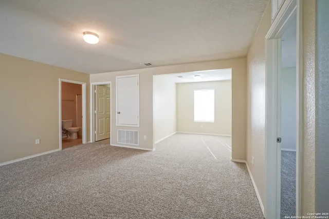 a view of empty room