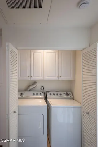 a room with storage and utility