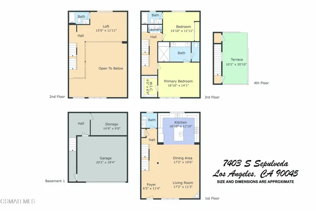 $1,193,700 | 7403 South Sepulveda Boulevard, Unit 108, Los Angeles, CA 90045