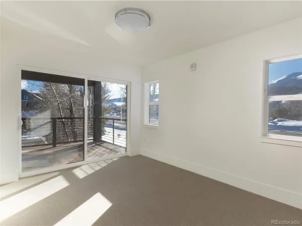 a view of a room with window