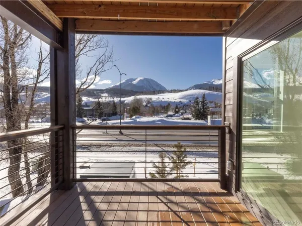 a view of a glass door with a outdoor space