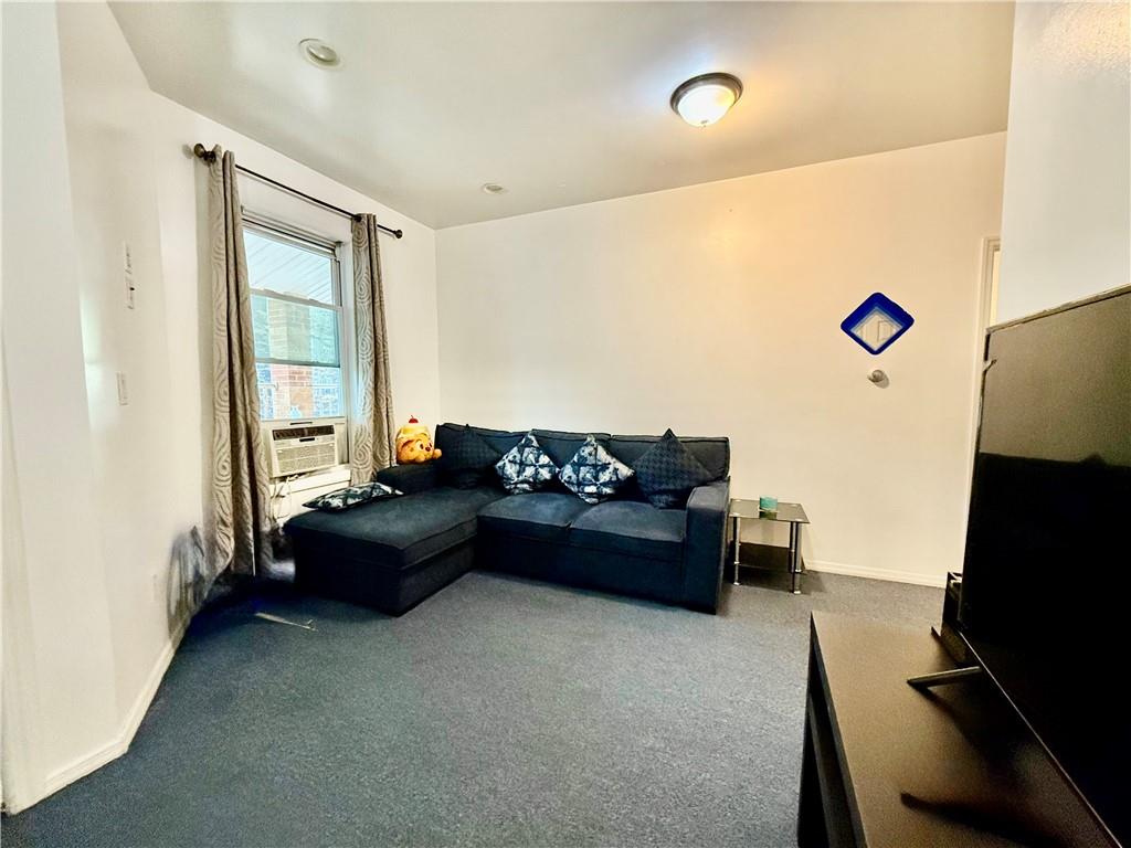 1117 Glenwood Road Brooklyn, NY 11230 - Photo 13 of 28 a living room with furniture and a flat screen tv