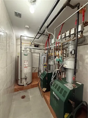 a utility room with lots of buildings