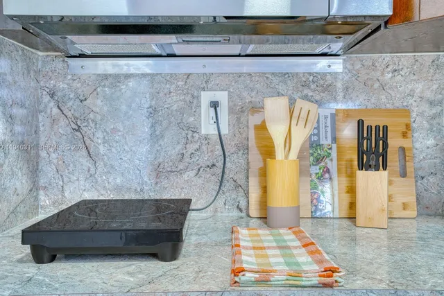 a living room with a couch and a table