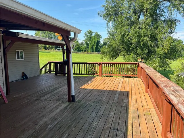 a view of porch with seating space