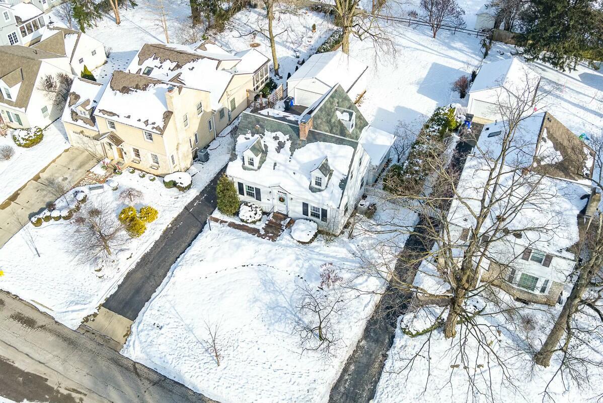 2570 Berwyn Road Columbus, OH 43221 - Photo 46 of 54 Aerial View facing NE