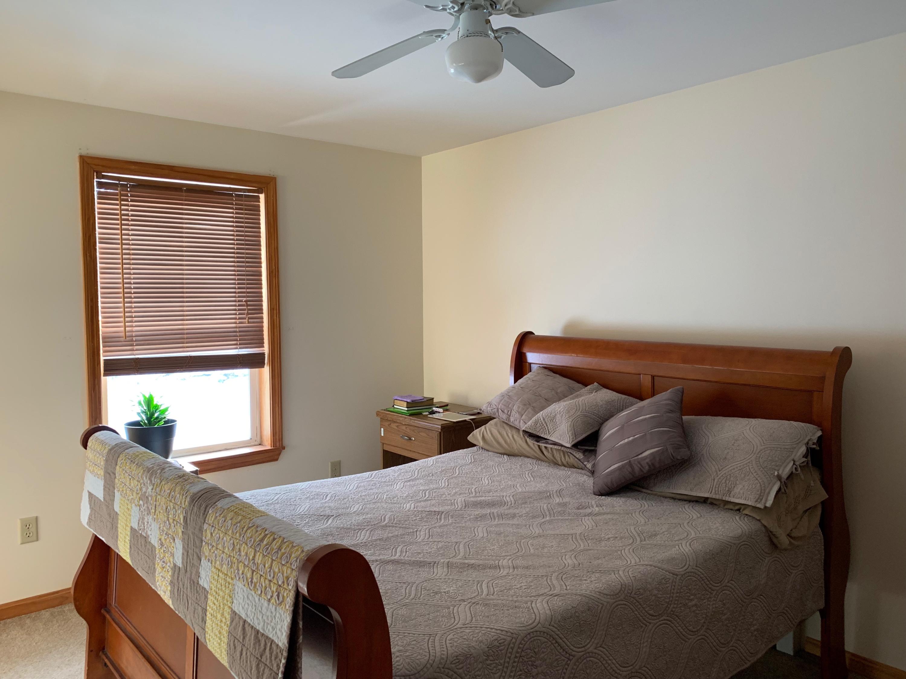 228 Emerson Mill Road Hampden, ME 04444 - Photo 14 of 25 Master Bedroom with Ceiling Fan