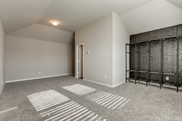 a view of room with furniture