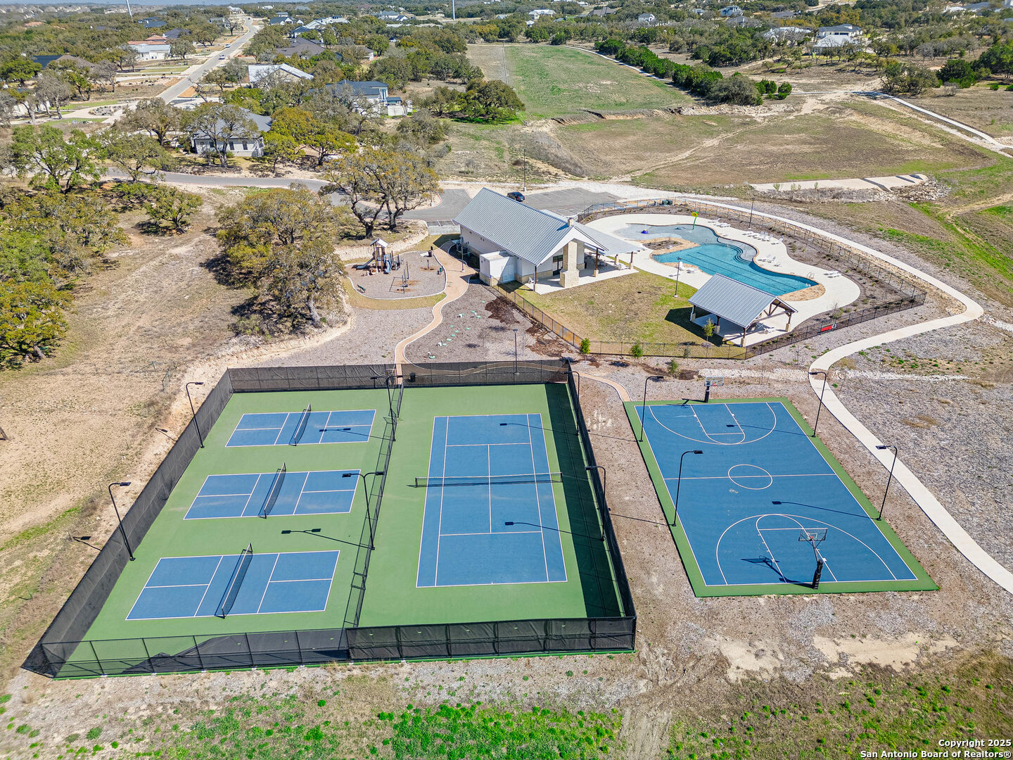 642 Butler Oaks Bulverde, TX 78163 - Photo 20 of 41 an aerial view of a backyard