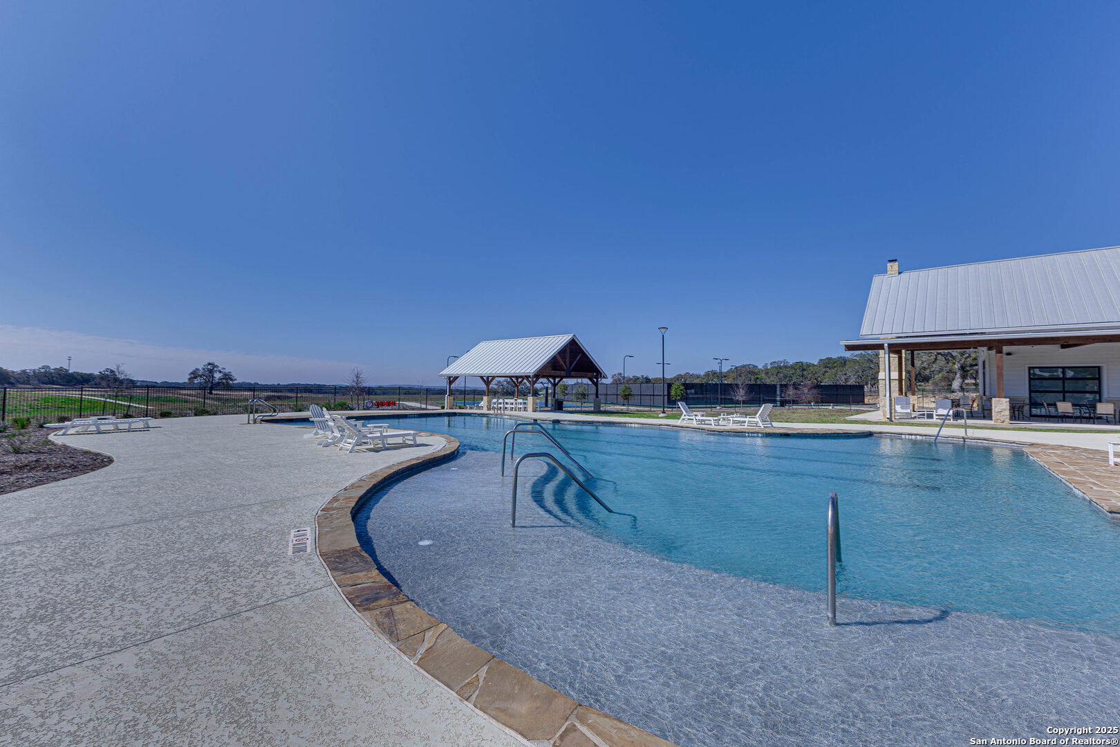 642 Butler Oaks Bulverde, TX 78163 - Photo 29 of 41 a view of swimming pool and lake view
