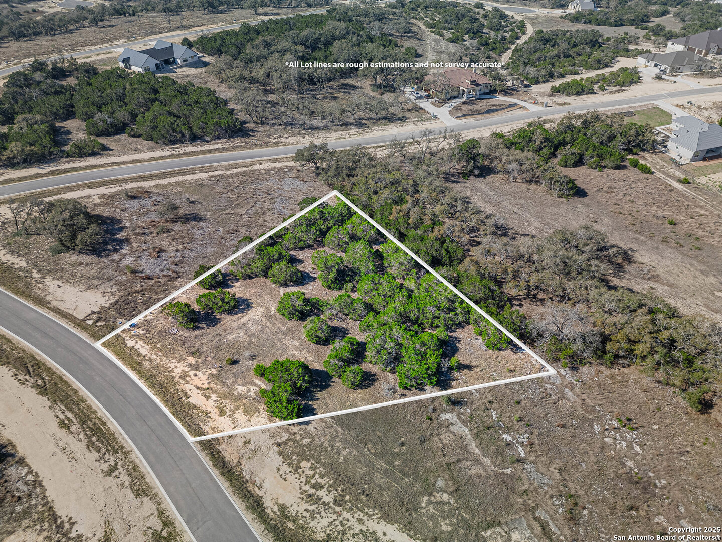642 Butler Oaks Bulverde, TX 78163 - Photo 9 of 41 a view of a garden with a pathway