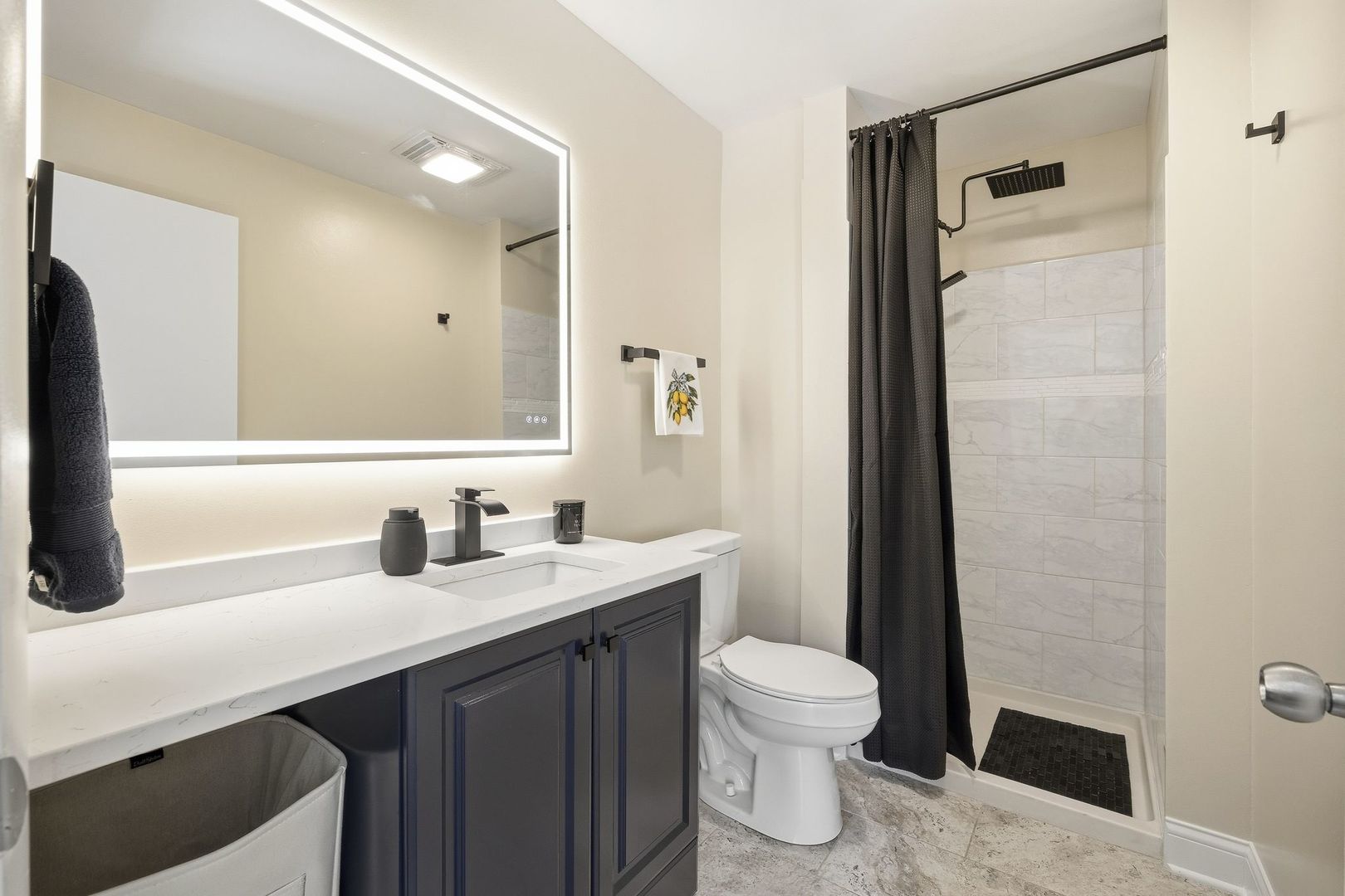 2117 Grouse Lane Rolling Meadows, IL 60008 - Photo 18 of 25 a bathroom with a sink a toilet and shower