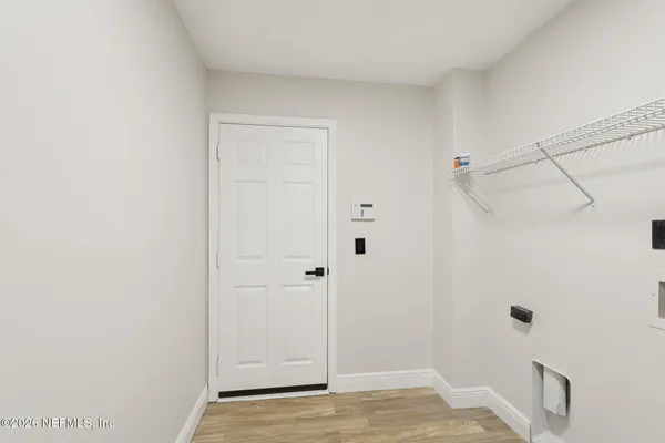 a view of empty room