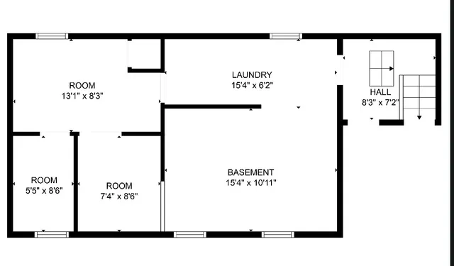 a picture of a wall with a book in a white house