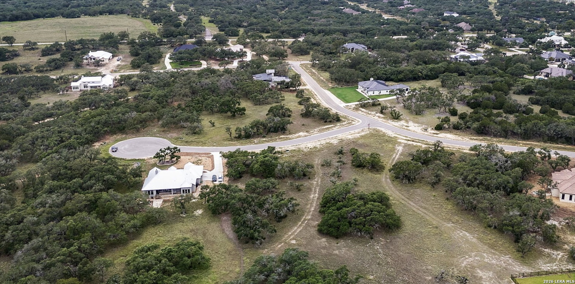 34788 High Gate Road Bulverde, TX 78163 - Photo 16 of 29 an aerial view of a house with a yard