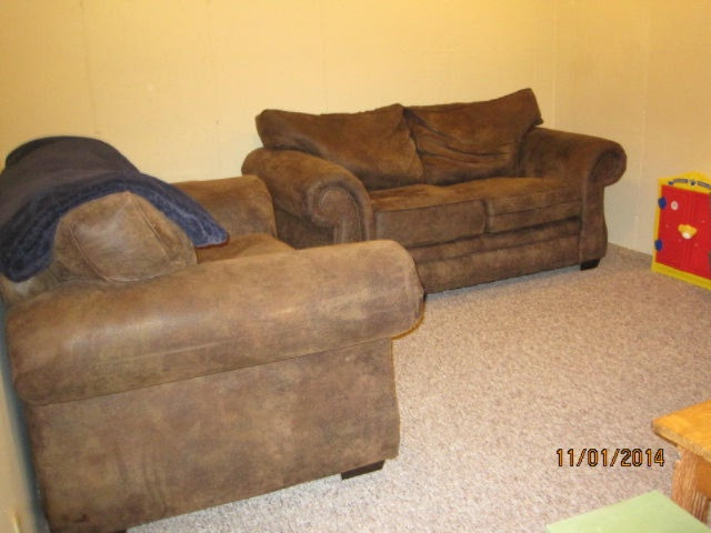 3759 Cedaridge Road Kalamazoo, MI 49008 - Photo 24 of 51 Bsmt rec room sofa