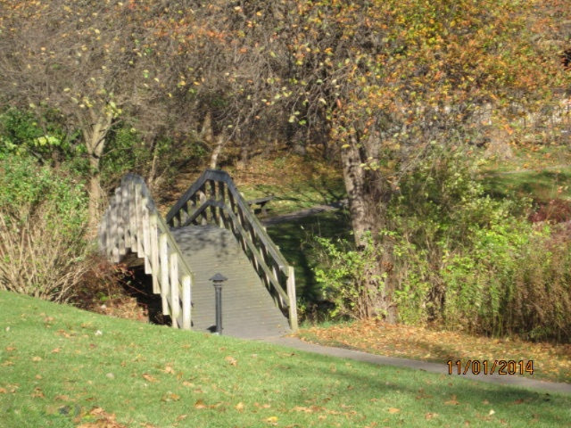 3759 Cedaridge Road Kalamazoo, MI 49008 - Photo 44 of 51 Bridge over lake