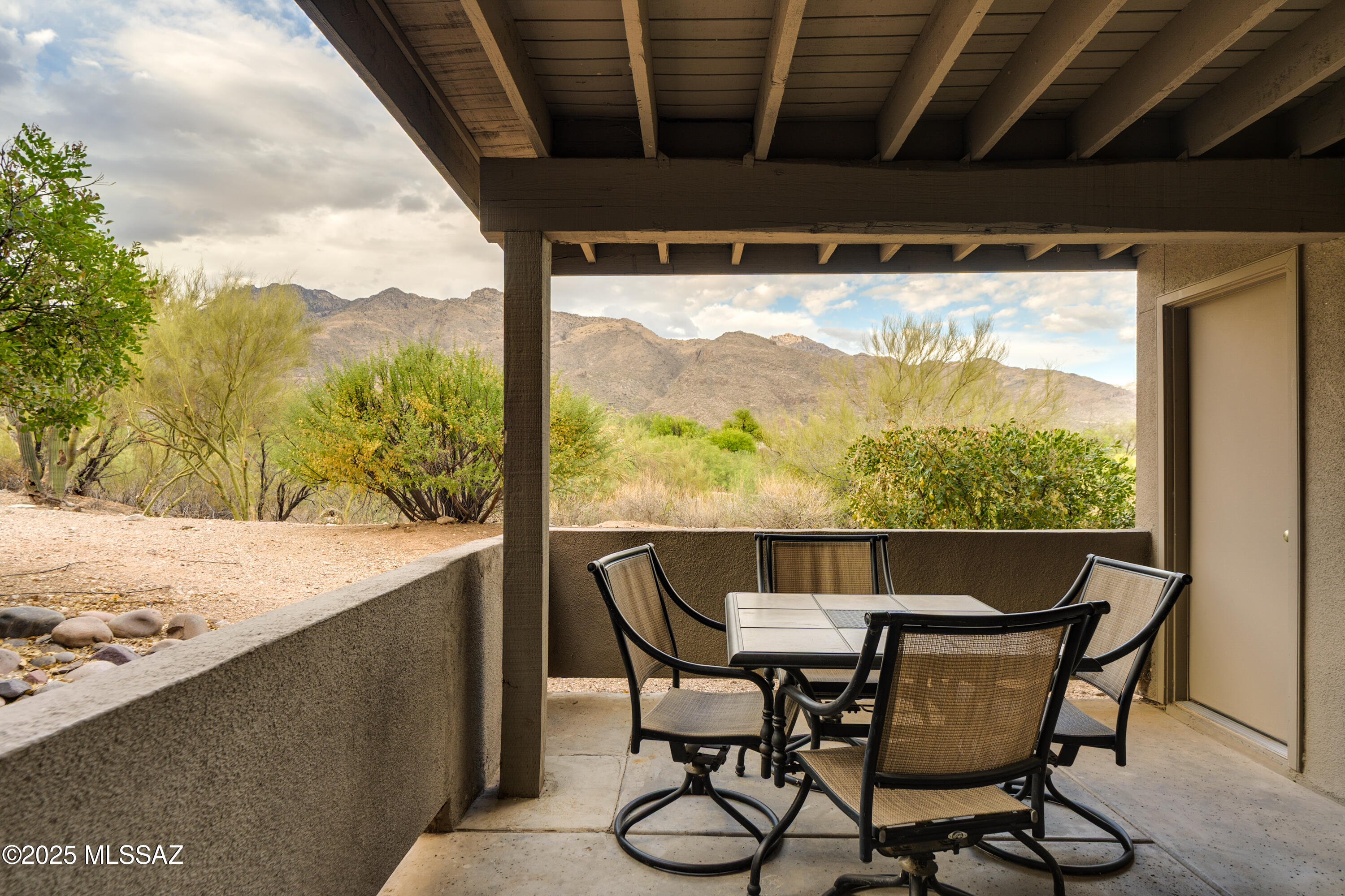 5855 North Kolb Road, Unit 1102 Tucson, AZ 85750 - Photo 3 of 26 Large covered patio with amazing Mountain View’s!
