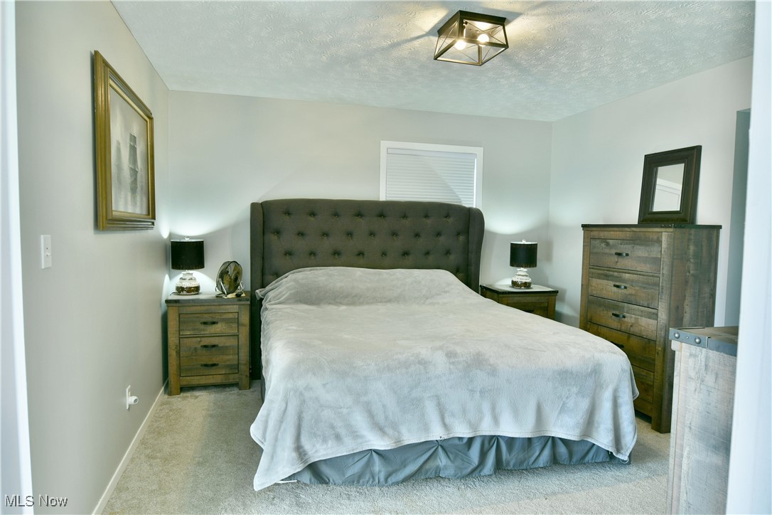 5558 Pierce Road Northwest Warren, OH 44481 - Photo 41 of 50 Carpeted bedroom with a textured ceiling