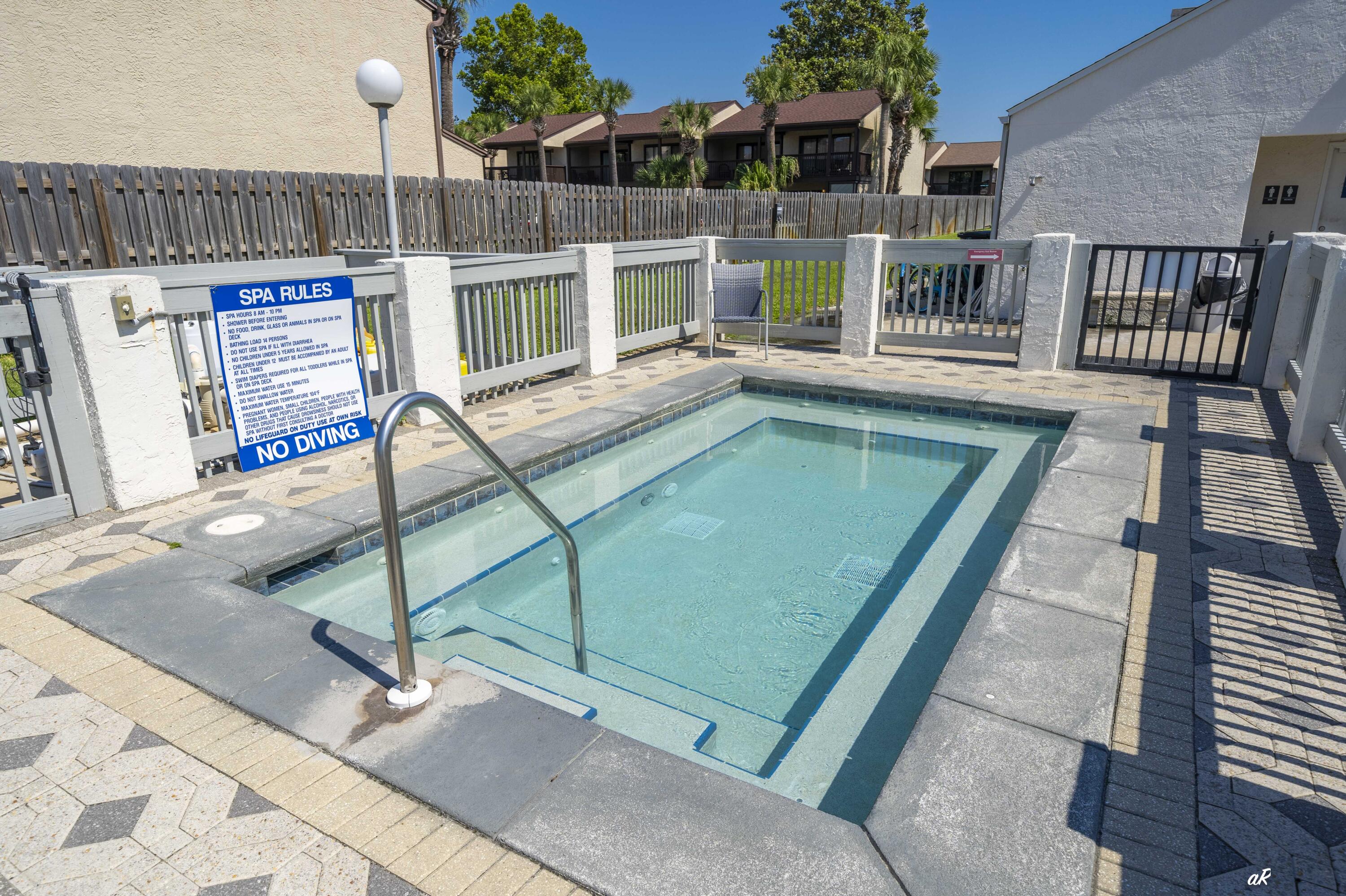 17614 Front Beach Road, Unit C11 Panama City Beach, FL 32413 - Photo 23 of 28 Endless Summer Hot tub