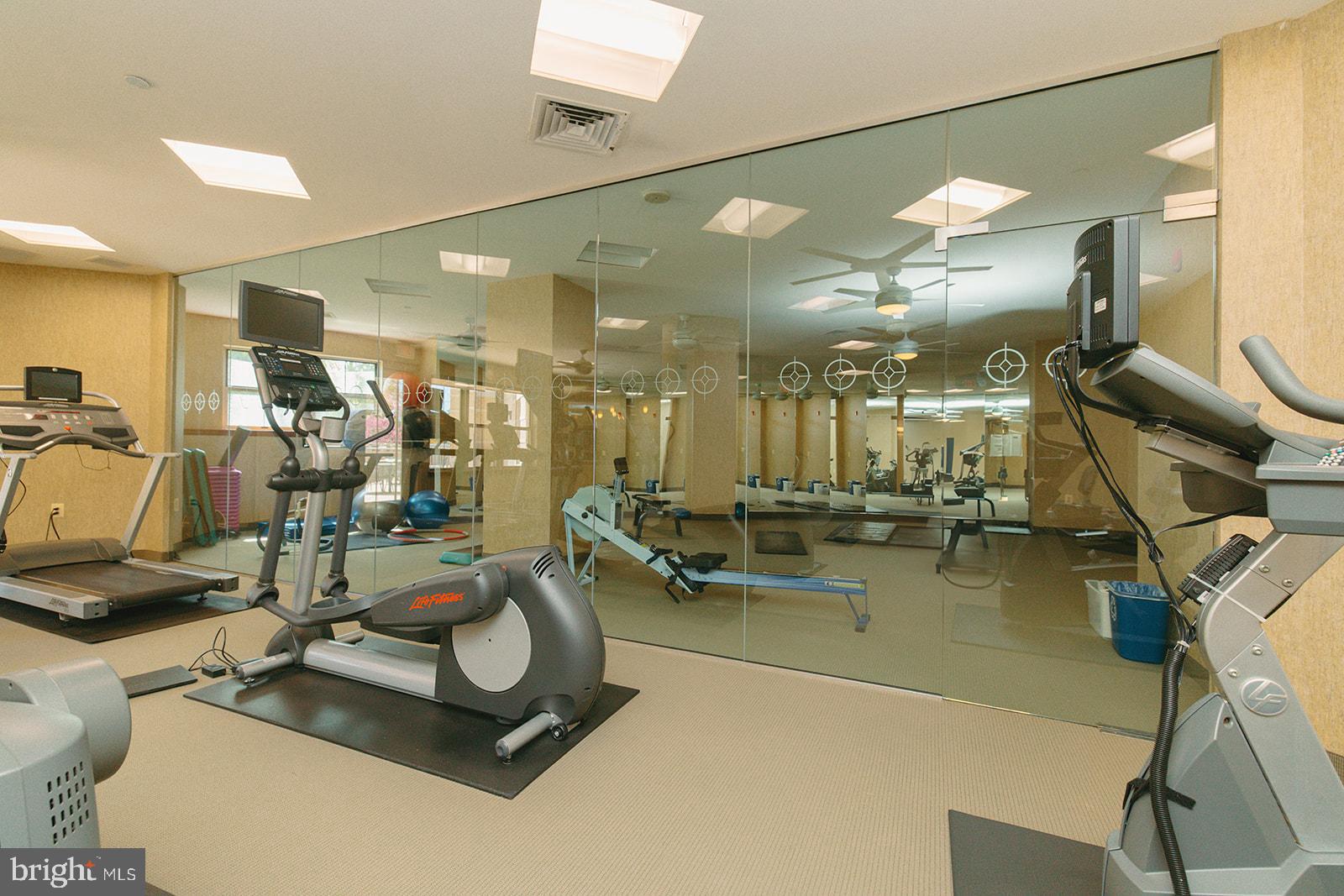 11800 Sunset Hills Road, Unit 506 Reston, VA 20190 - Photo 29 of 30 a view of a room with gym equipment