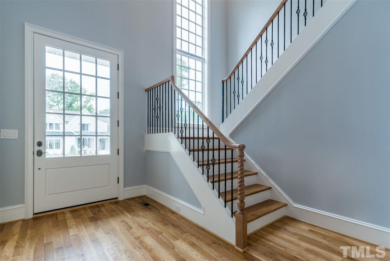 5412 Winding View Lane Raleigh, NC 27615 - Photo 3 of 30 a view of an entryway with wooden floor