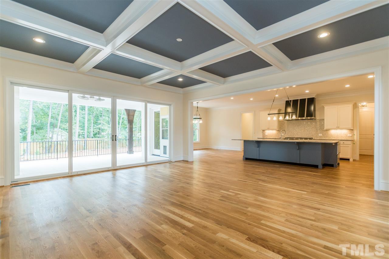 5412 Winding View Lane Raleigh, NC 27615 - Photo 5 of 30 a view of a hall with wooden floor