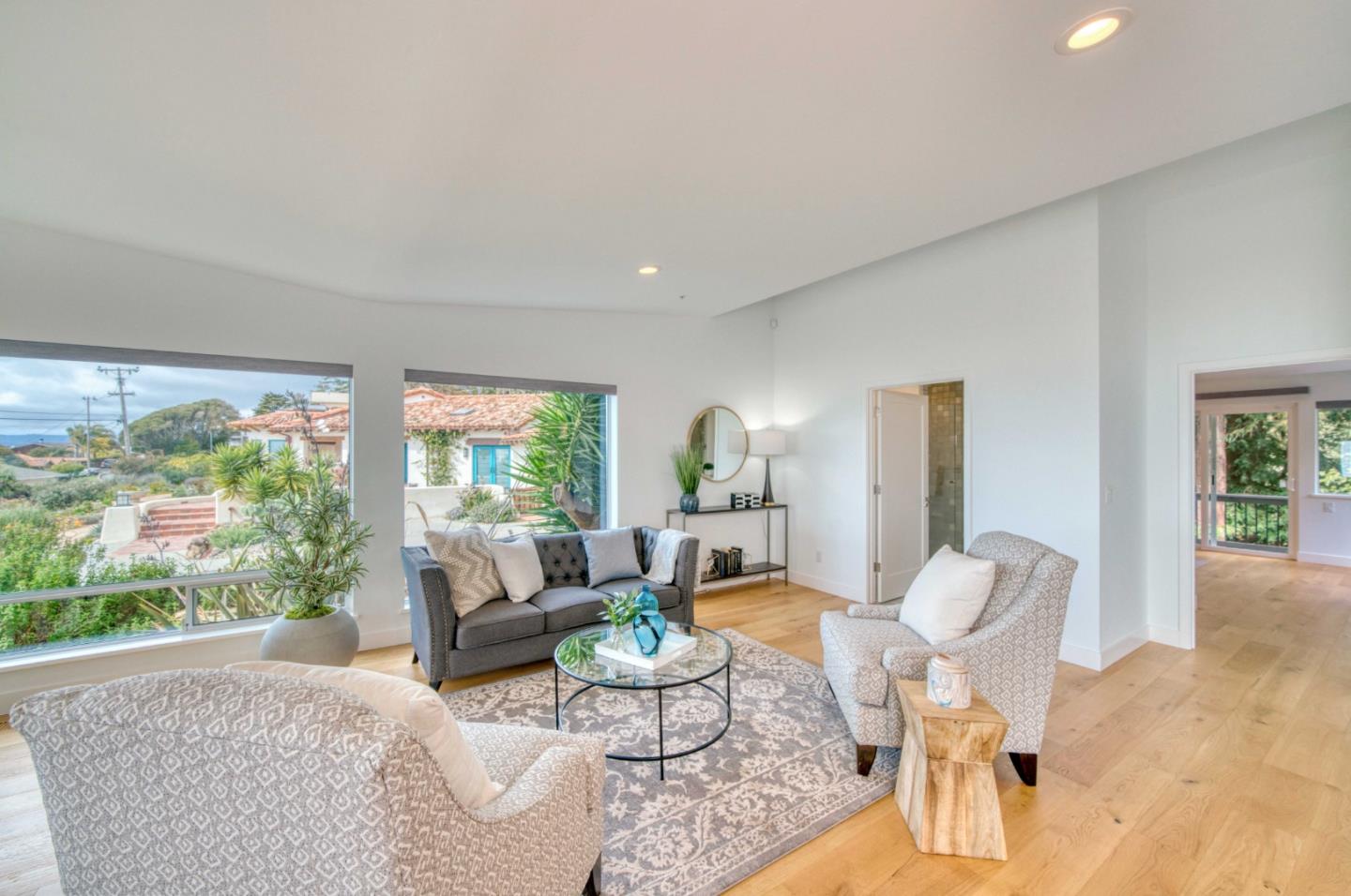 7325 Viewpoint Road Aptos, CA 95003 - Photo 16 of 51 a living room with furniture and a large window