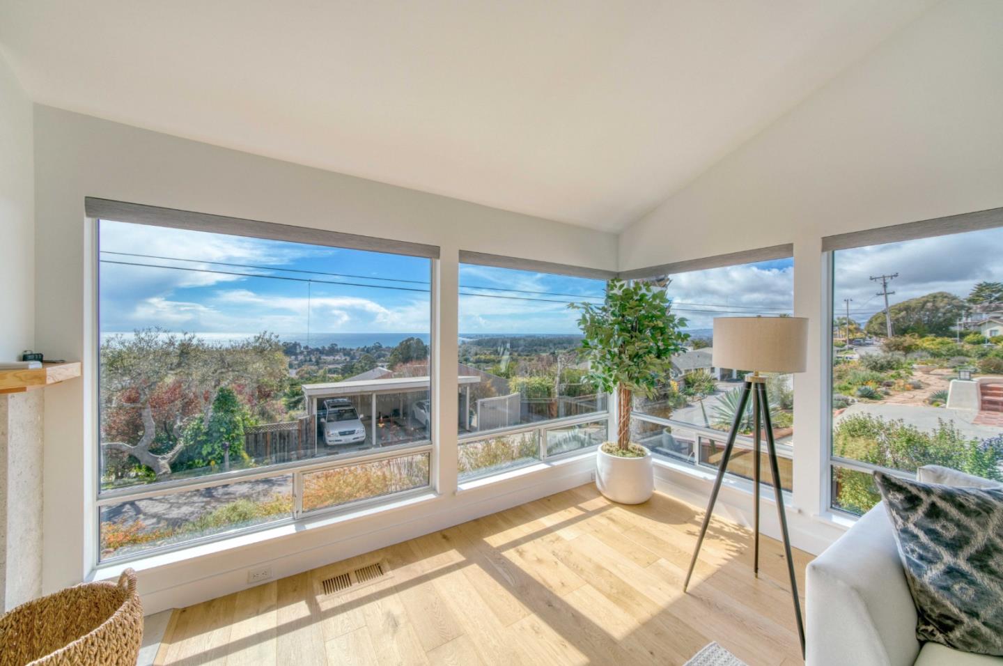 7325 Viewpoint Road Aptos, CA 95003 - Photo 18 of 51 a living room with a floor to ceiling window and a floor to ceiling window