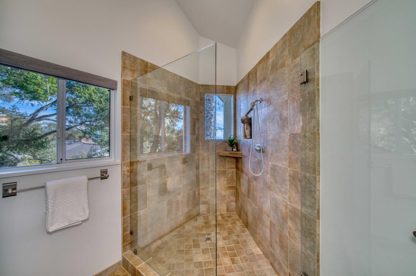 7325 Viewpoint Road Aptos, CA 95003 - Photo 25 of 51 a bathroom with a shower