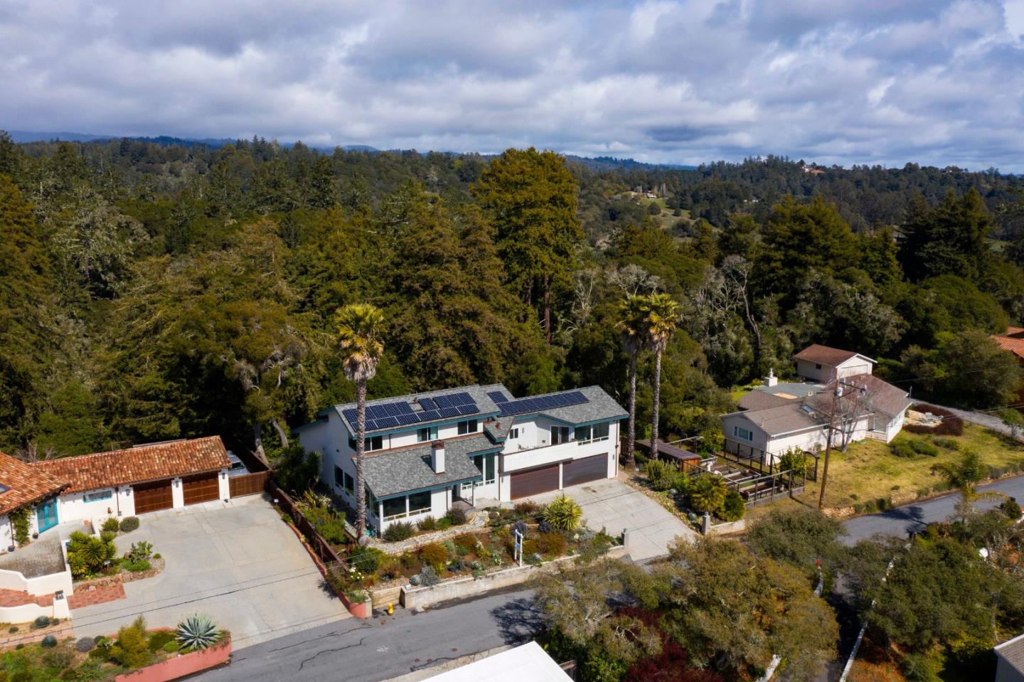 7325 Viewpoint Road Aptos, CA 95003 - Photo 4 of 51 an aerial view of multiple house