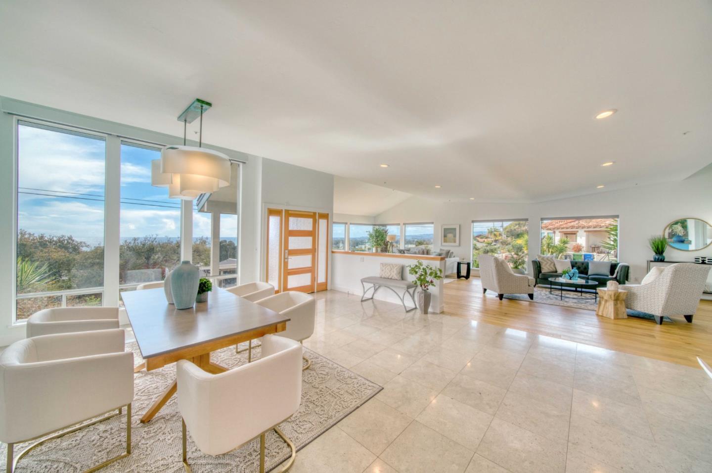 7325 Viewpoint Road Aptos, CA 95003 - Photo 5 of 51 a living room with furniture and a large window