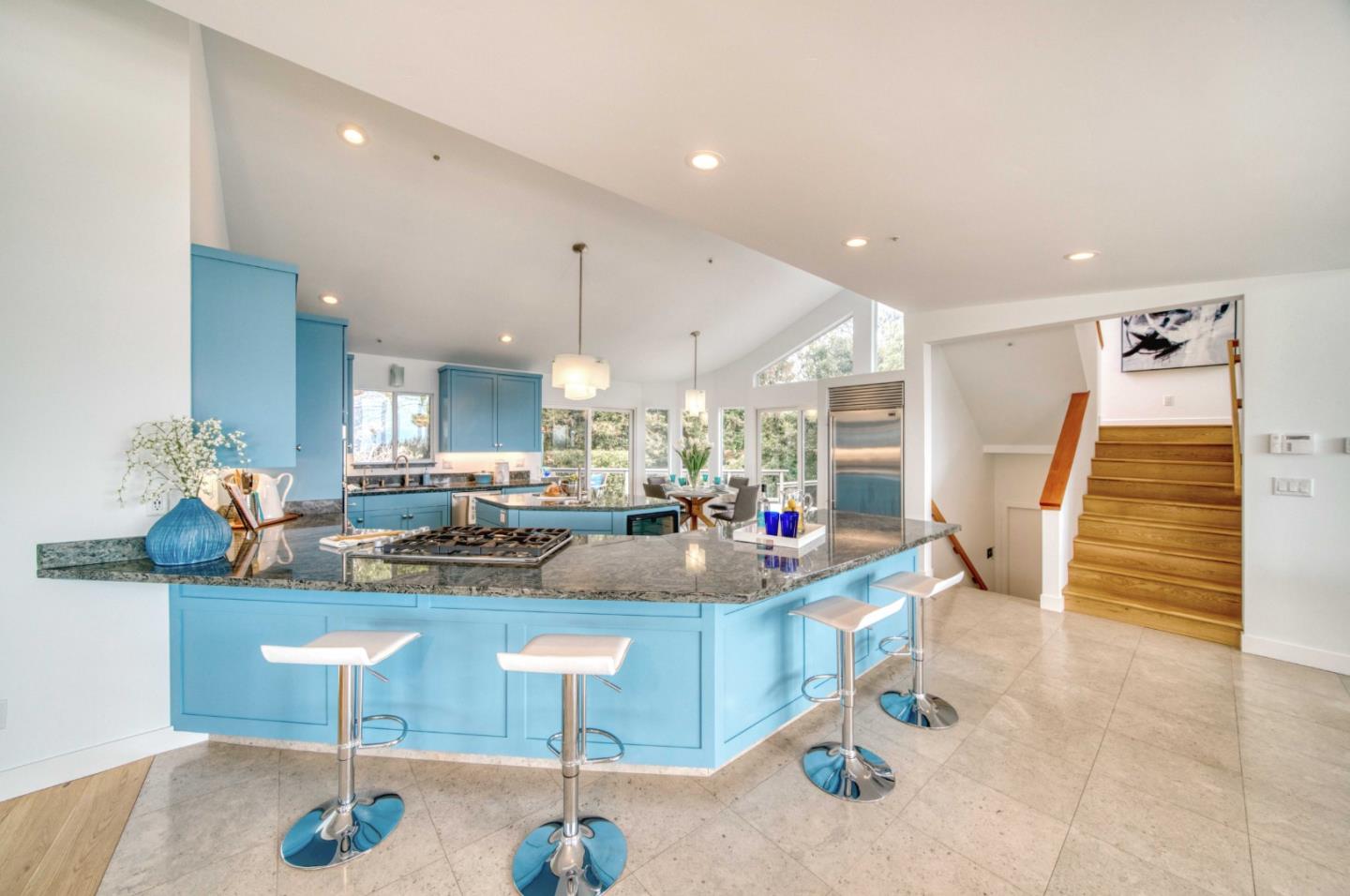 7325 Viewpoint Road Aptos, CA 95003 - Photo 8 of 51 a room with lots of chairs and mirrors