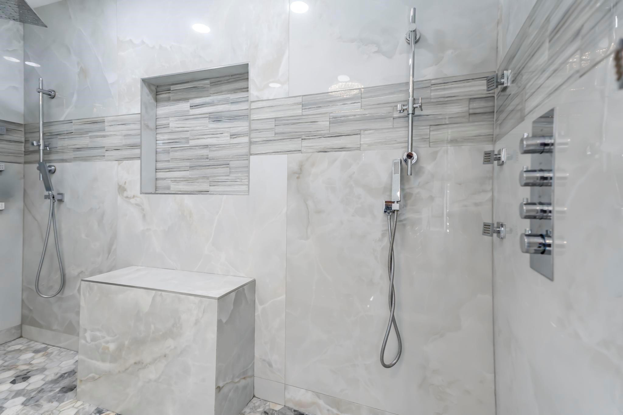 18201 Southwest 70th Place Southwest Ranches, FL 33331 - Photo 11 of 55 a bathroom with a shower