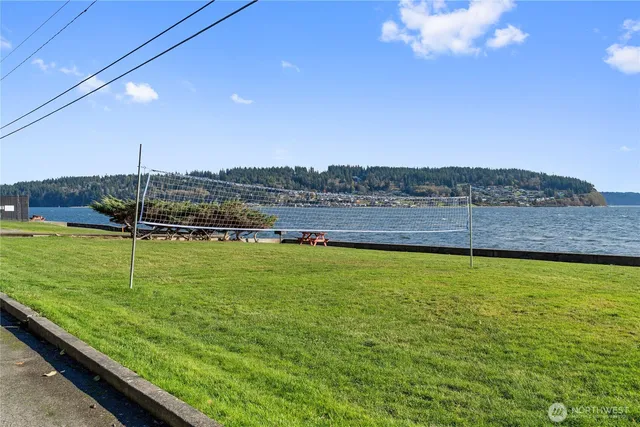 a view of a house with a swimming pool