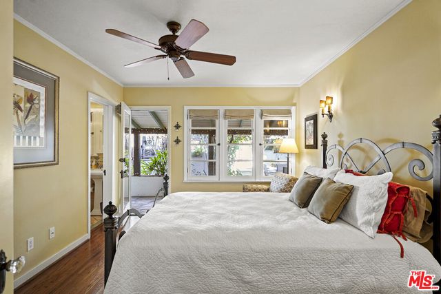 a view of a backyard with plants