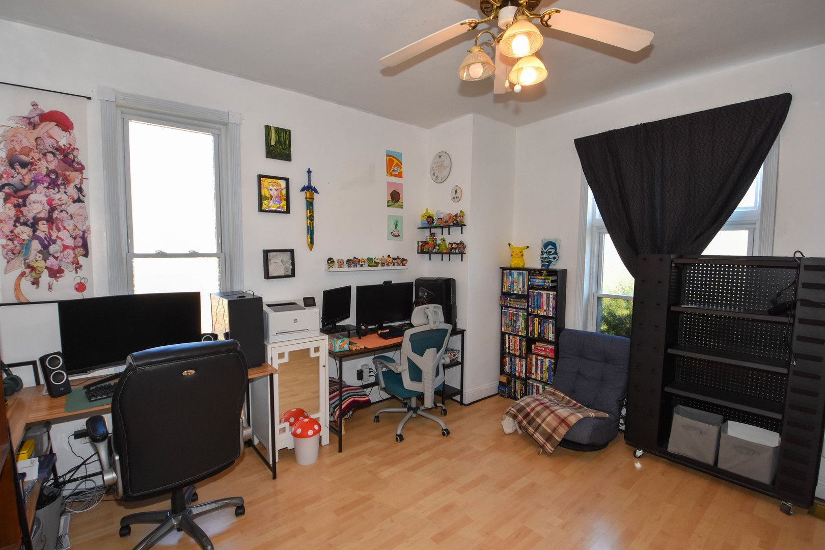 610 North Main Street Le Roy, IL 61752 - Photo 14 of 22 a view of a workspace with furniture and a window