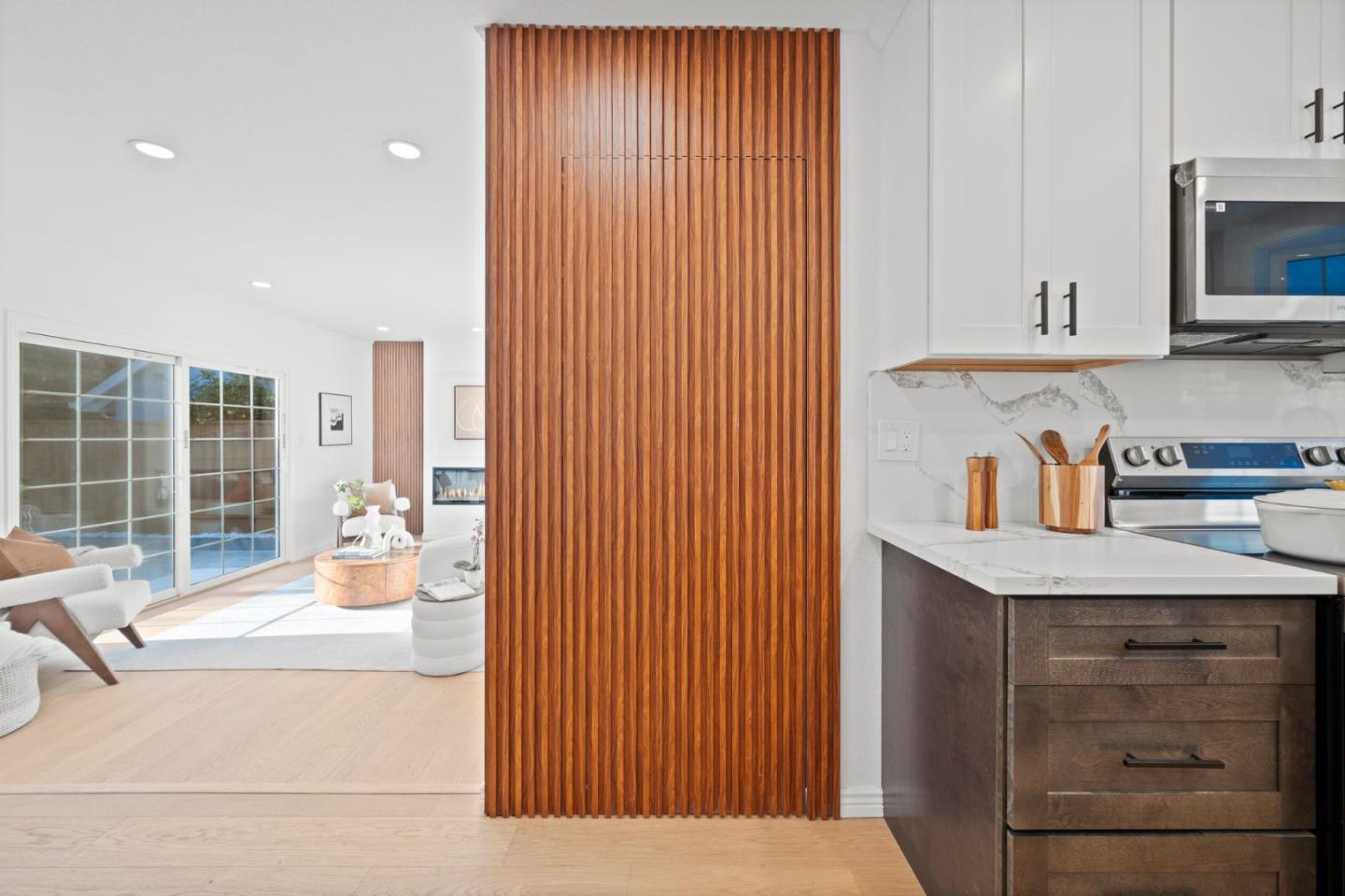 3735 Ruther Pl Way San Jose, CA 95121 - Photo 11 of 38 a kitchen with a refrigerator and a sink