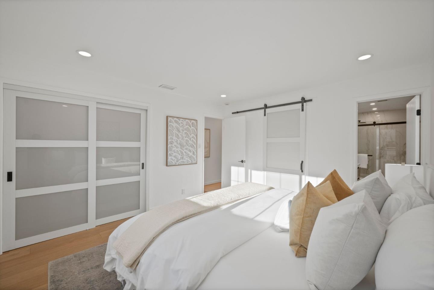 3735 Ruther Pl Way San Jose, CA 95121 - Photo 25 of 38 a bedroom with a bed and walk in closet